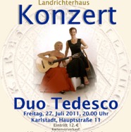Konzert 2012 Plakat